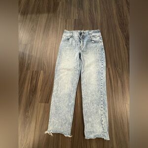 Abercrombie & Fitch Light Wash Straight Leg Jeans